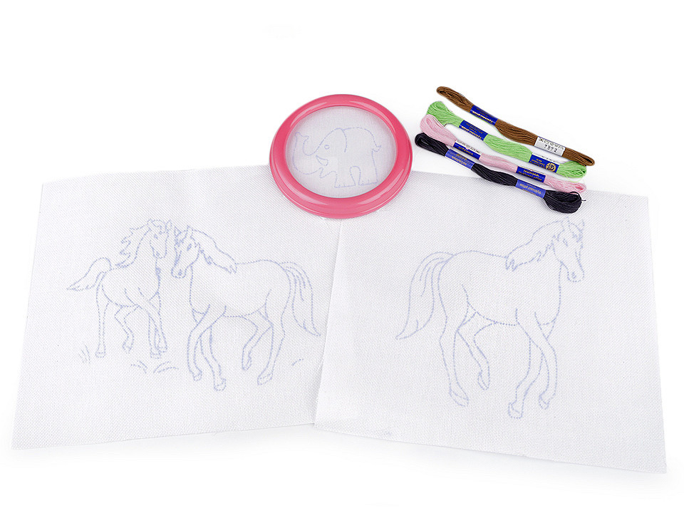 Set de brodat pentru copii - Conform imaginii (1 Bucată)