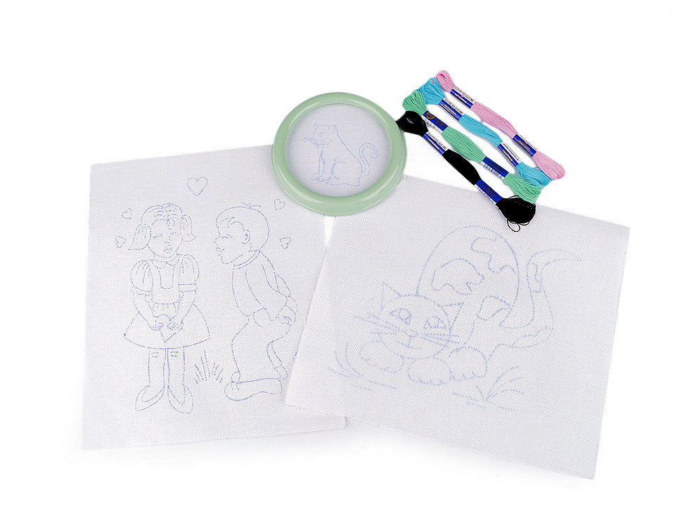 Set de brodat pentru copii - Conform imaginii (1 Bucată)