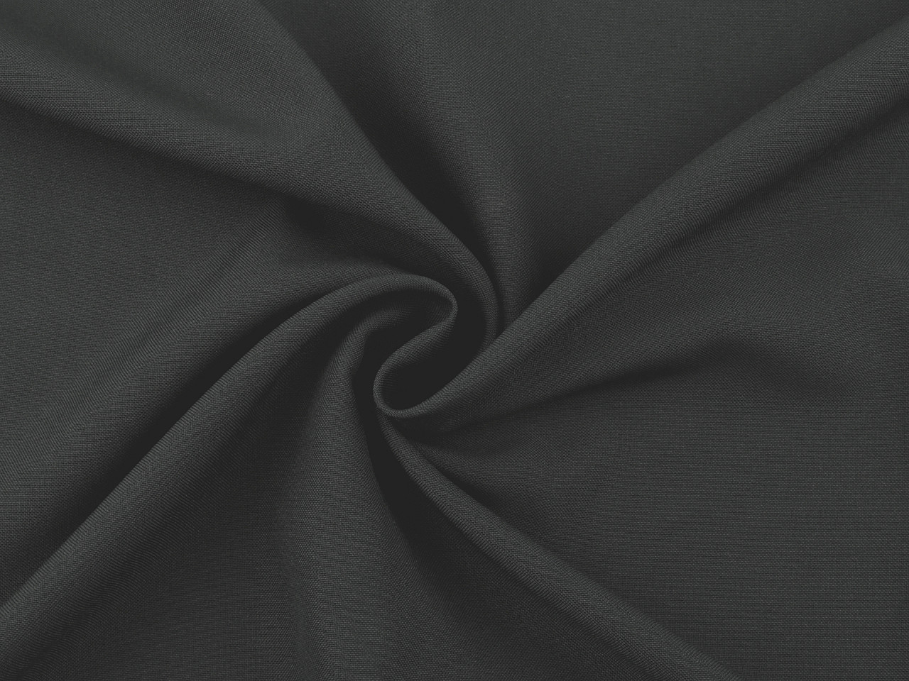 Țesătură poliester rongo - Negru (1 Metru)