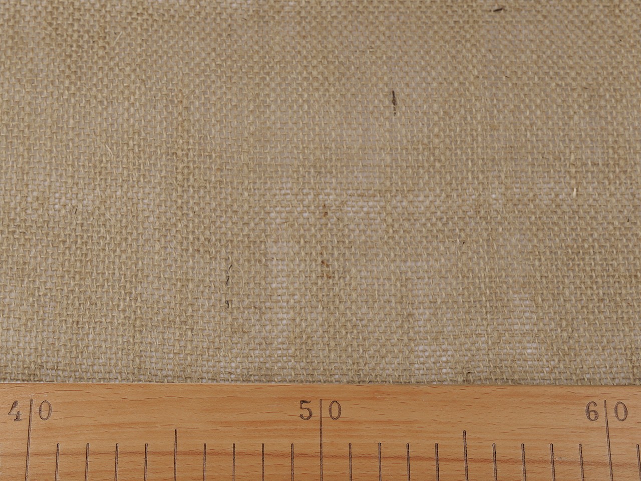 Pânză de iută naturală, lățime 48 cm - Ecru natural (5 Metri)