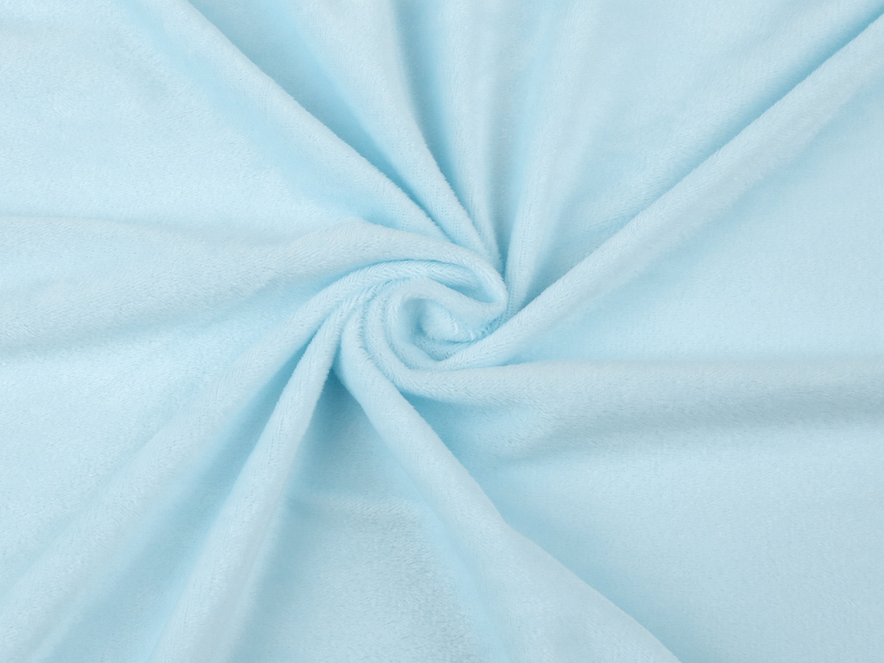 Pluș neted /  minky - Baby blue (1 Metru)