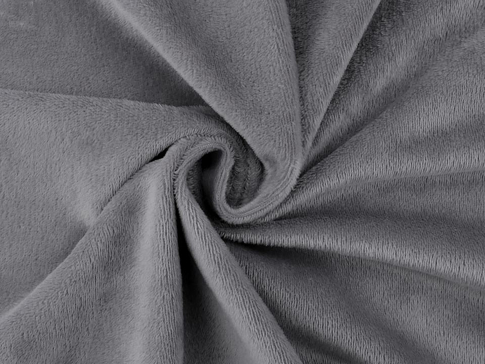 Pluș neted /  minky - Baby blue (1 Metru)