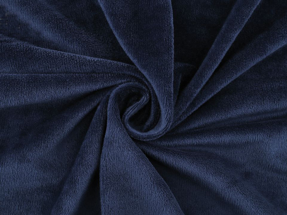 Pluș neted /  minky - Baby blue (1 Metru)