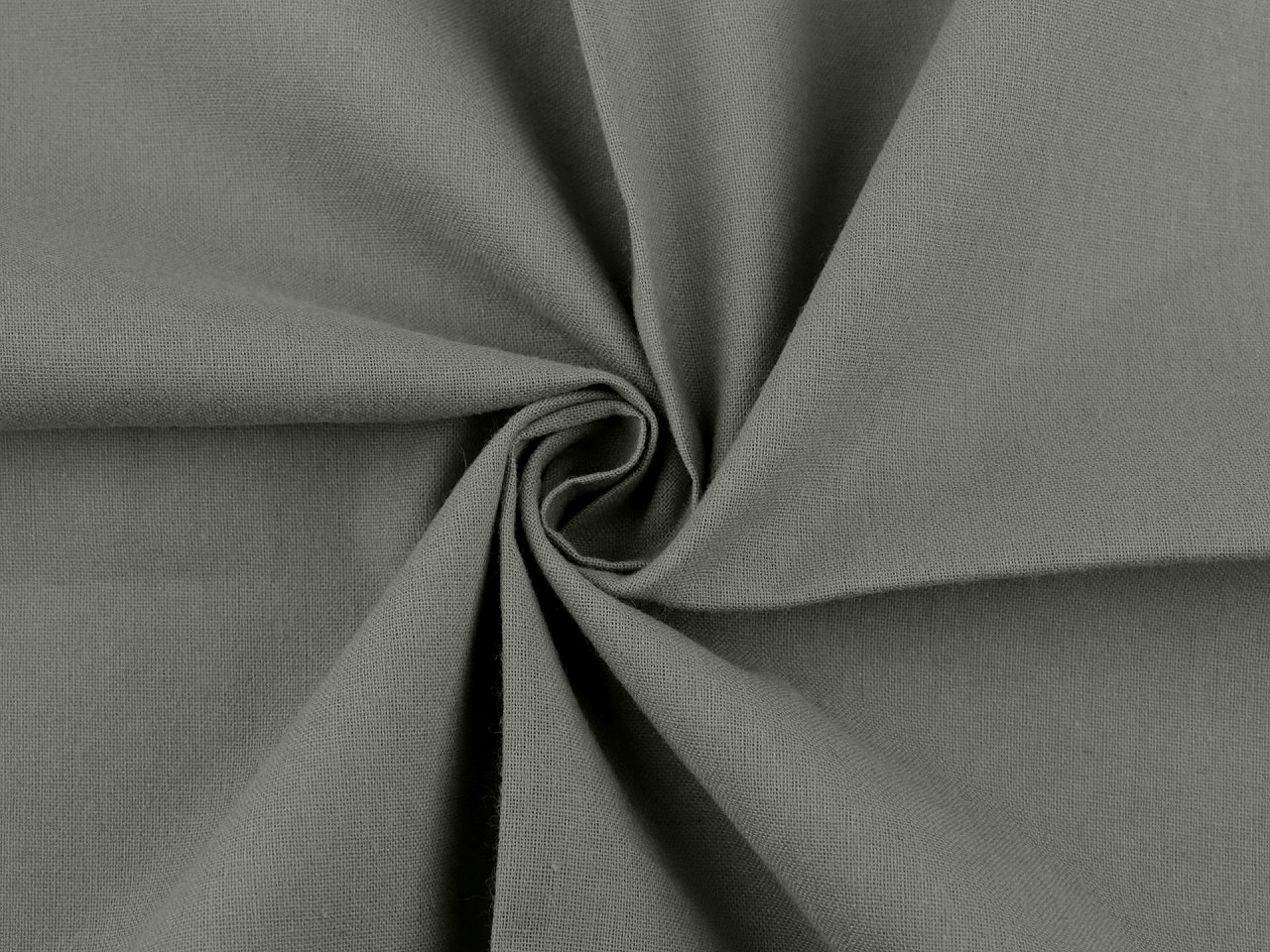Bumbac uni la metru - Gri (1 Metru)