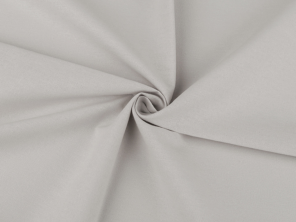 Bumbac uni la metru - Gri (1 Metru)