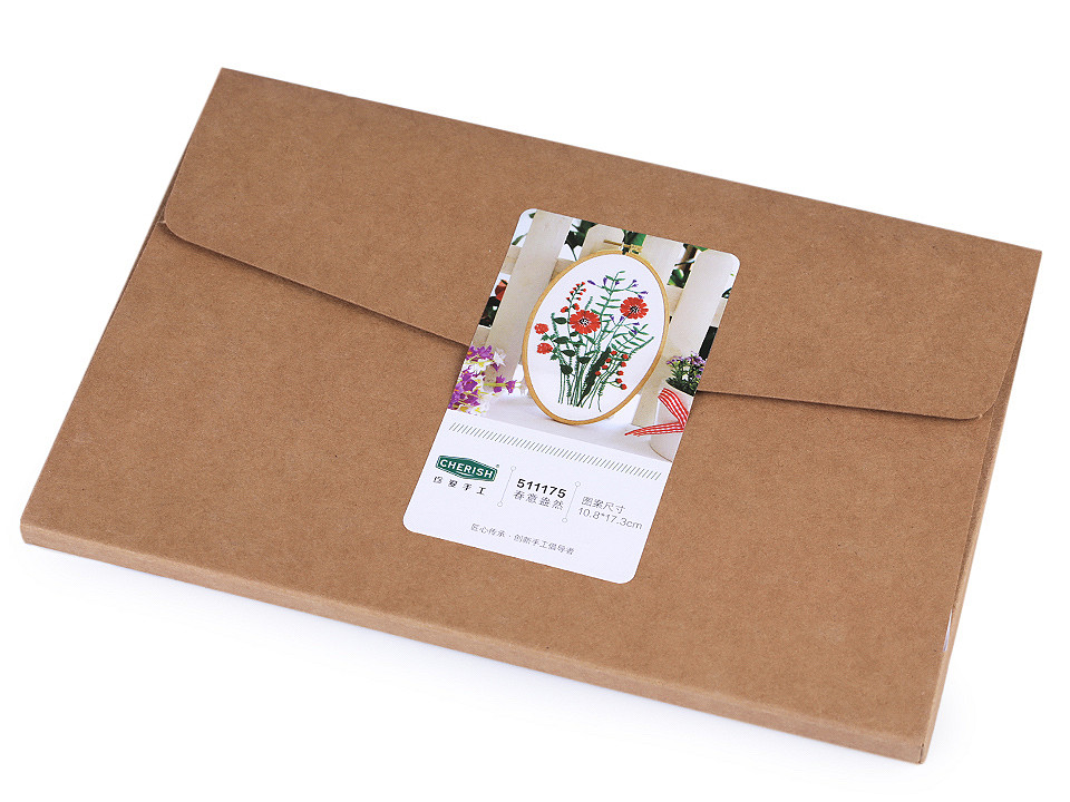 Set pentru brodat cu imprimeu - Conform imaginii (1 Set)