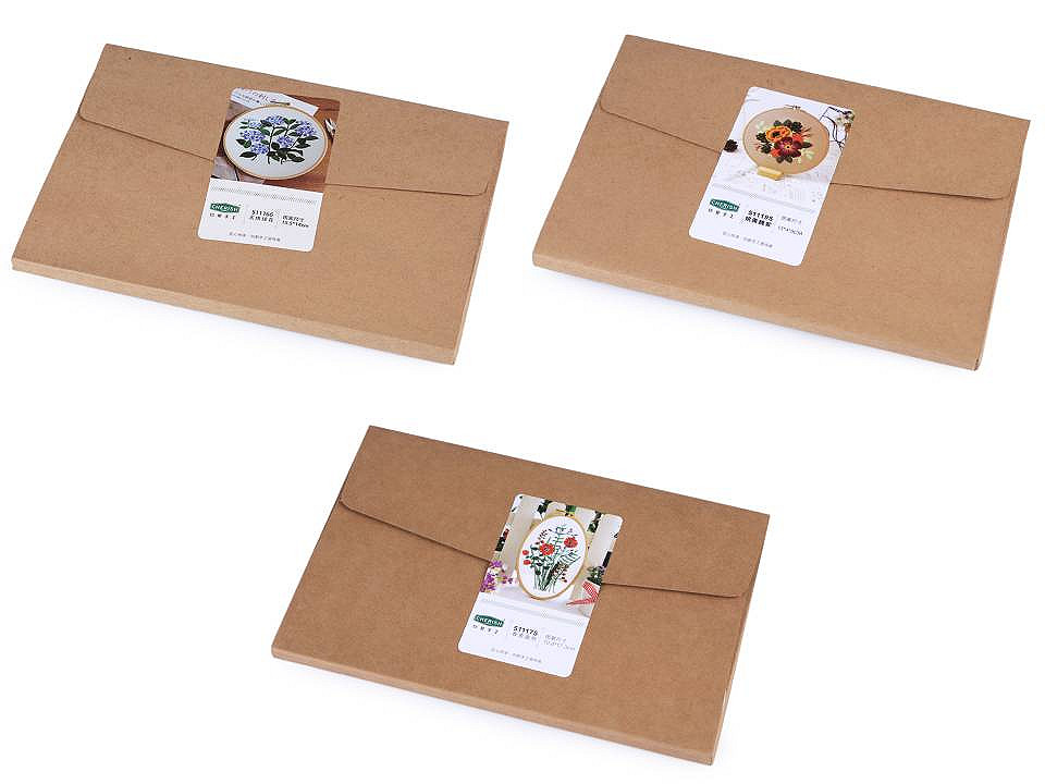 Set pentru brodat cu imprimeu - Conform imaginii (1 Set)