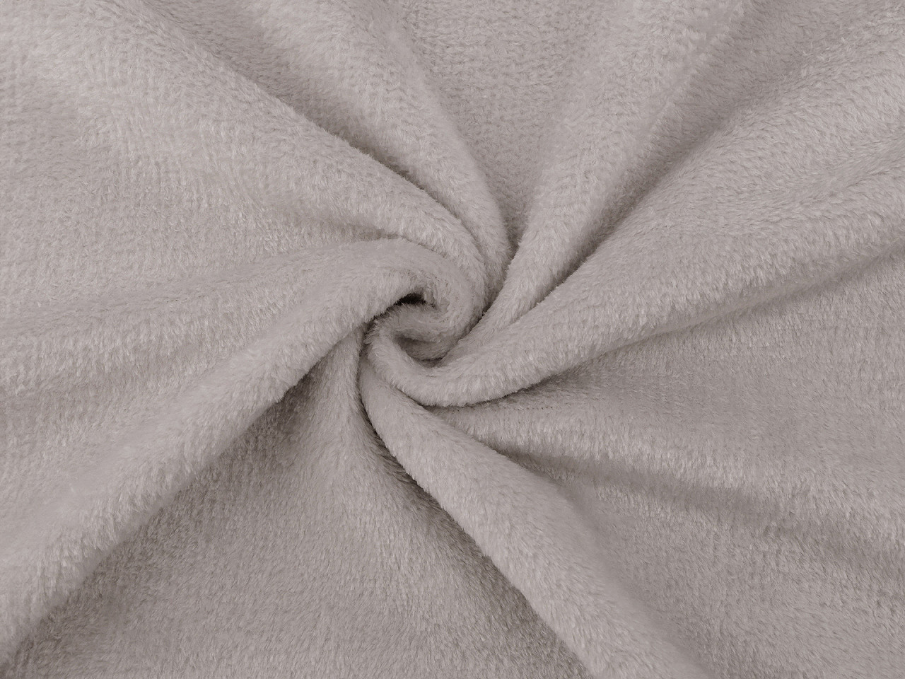 Material polar wellsoft / fleece - Gri foarte deschis (1 Metru)