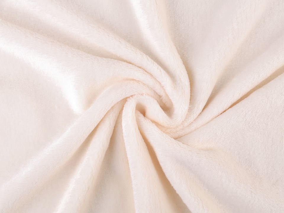 Material polar wellsoft / fleece - Gri foarte deschis (1 Metru)