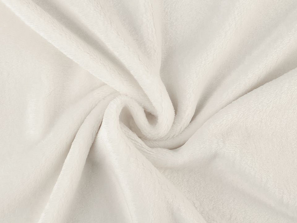 Material polar wellsoft / fleece - Gri foarte deschis (1 Metru)