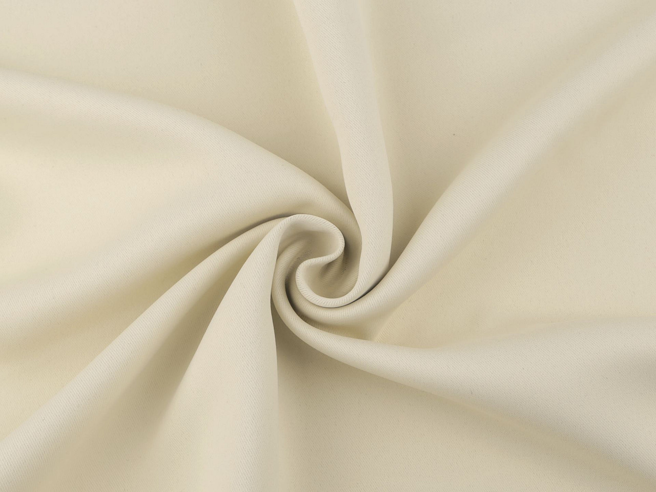 Material textil blackout pentru draperii, lățime 280 cm - Crem deschis (1 Metru)