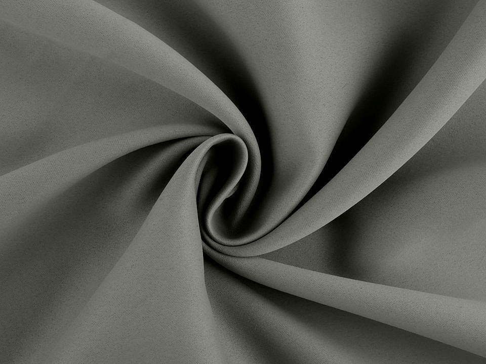 Material textil blackout pentru draperii, lățime 280 cm - Crem deschis (1 Metru)