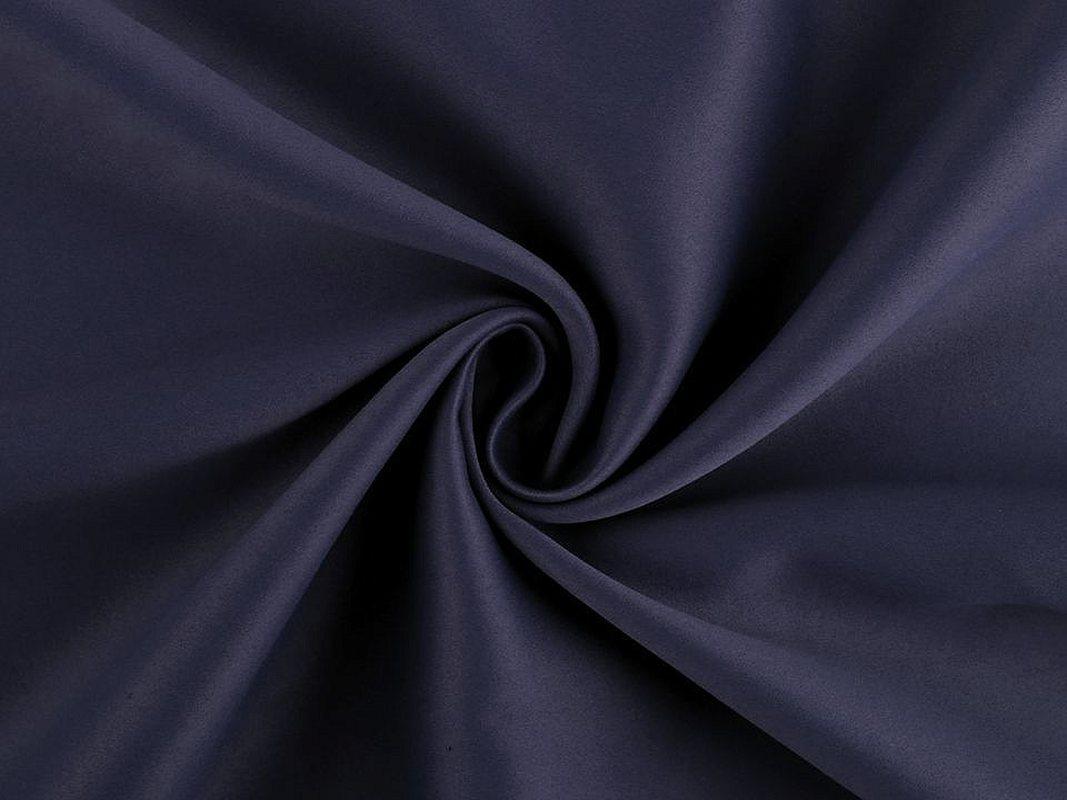 Material textil blackout pentru draperii, lățime 280 cm - Crem deschis (1 Metru)
