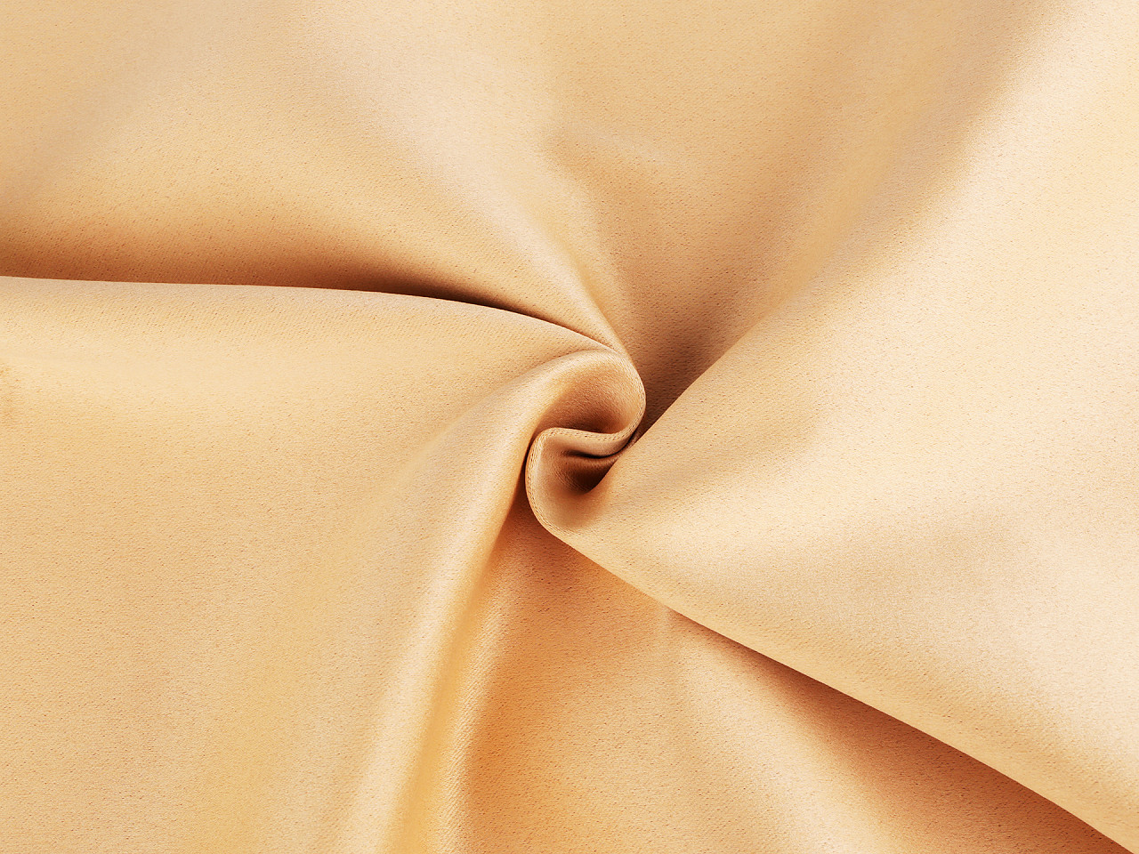 Material textil blackout pentru draperii, lățime 280 cm - Crem deschis (1 Metru)