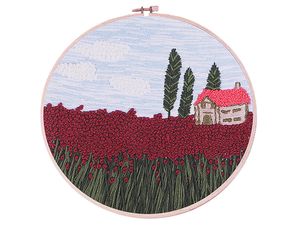 Set pentru brodat cu model imprimat - Conform imaginii (1 Set)