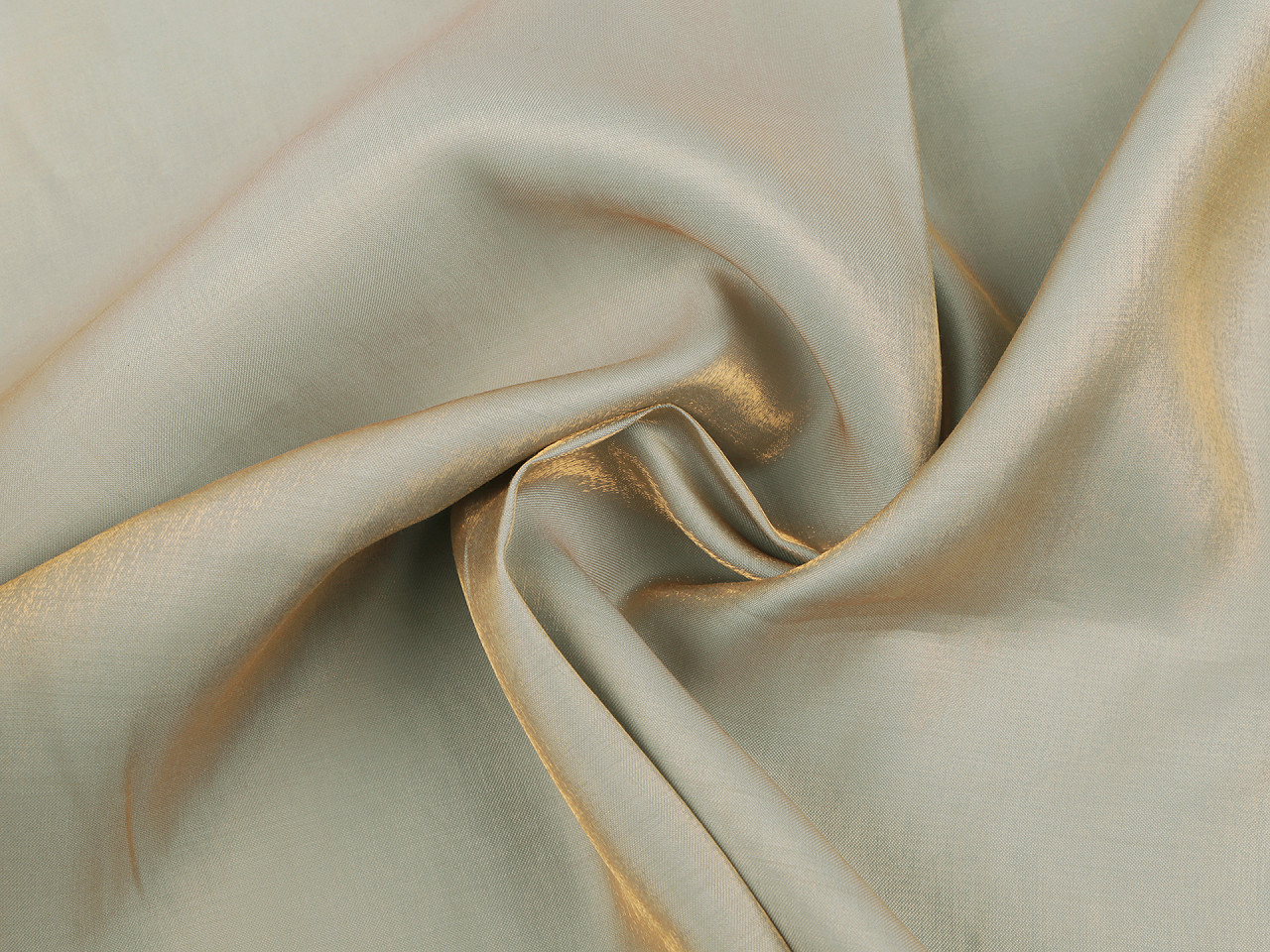 Tafta liquid effect - Gri verzui deschis (1 Metru)