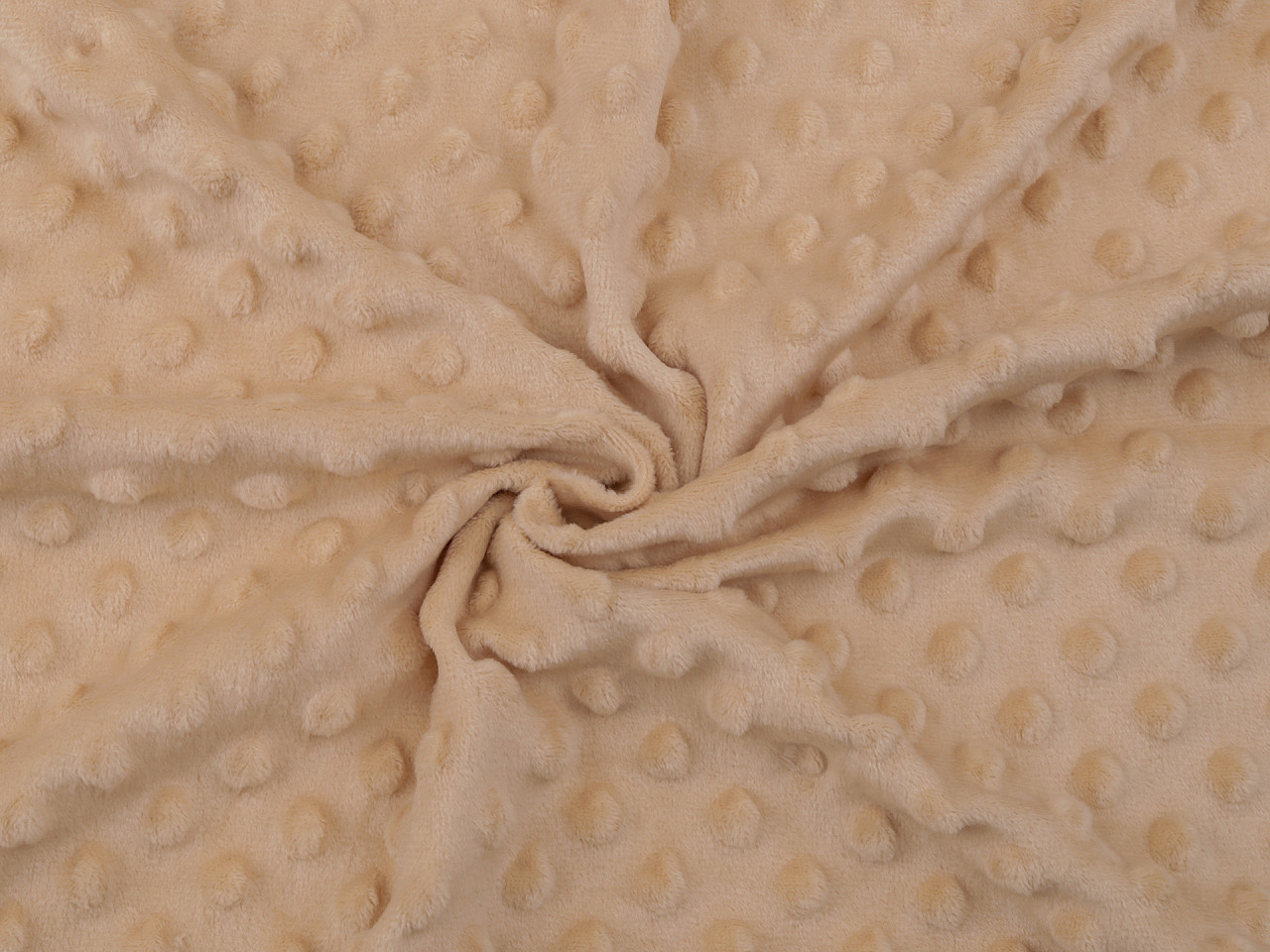 Pluș minky - Bej (1 Metru)