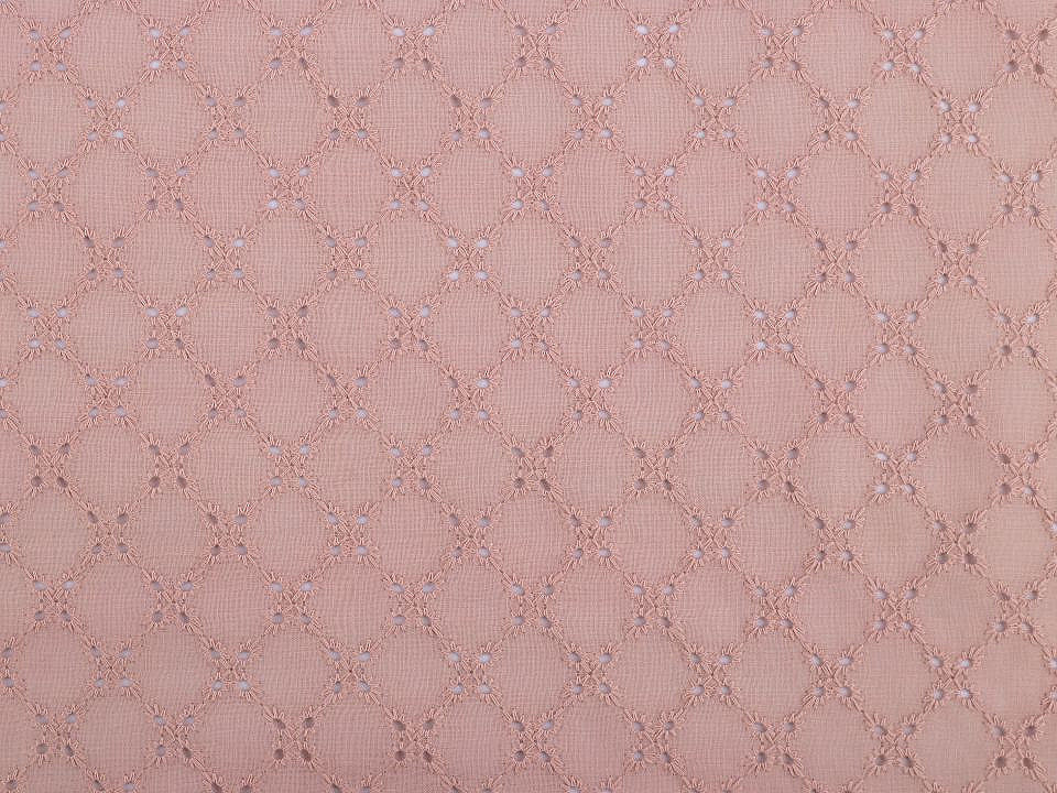 Madeira de bumbac cu broderie florală - Negru (1 Metru)