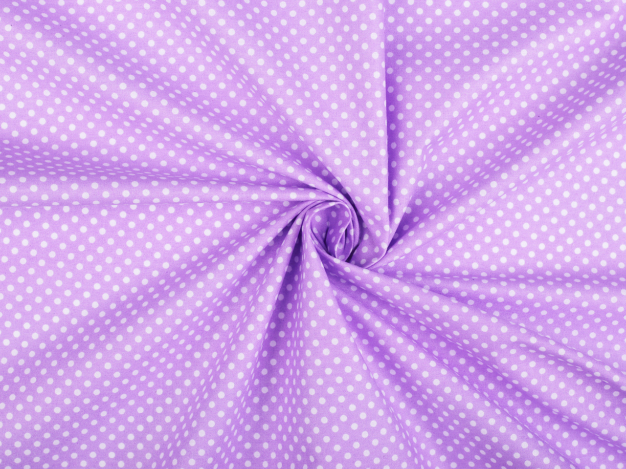 Material bumbac cu buline - Verde pastel deschis (10 Metri) Material bumbac cu buline - Verde pastel deschis (10 Metri)