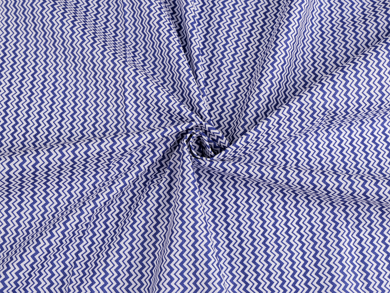 Material bumbac model chevron - Gri deschis (1 Metru)