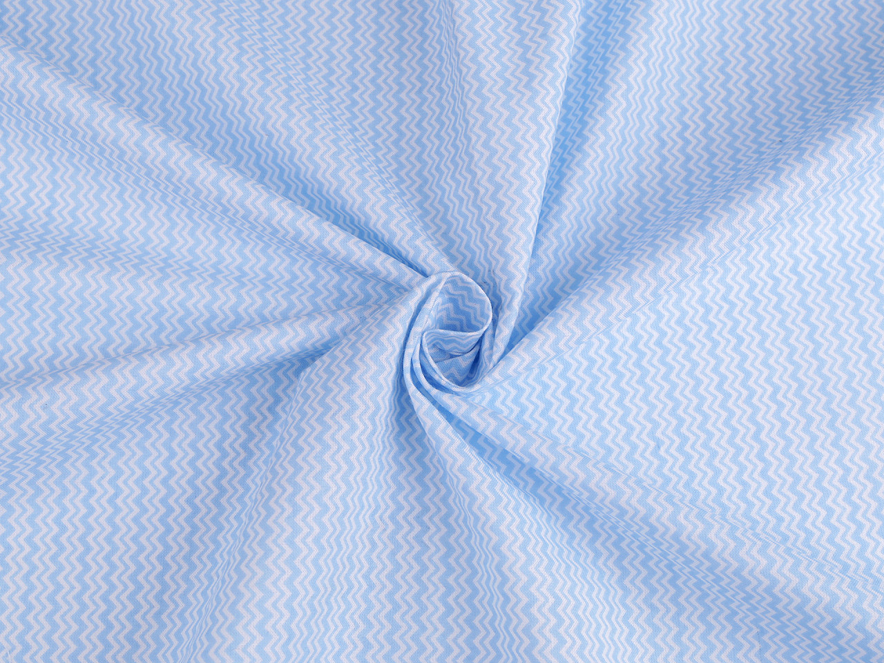 Material bumbac model chevron - Gri deschis (1 Metru)