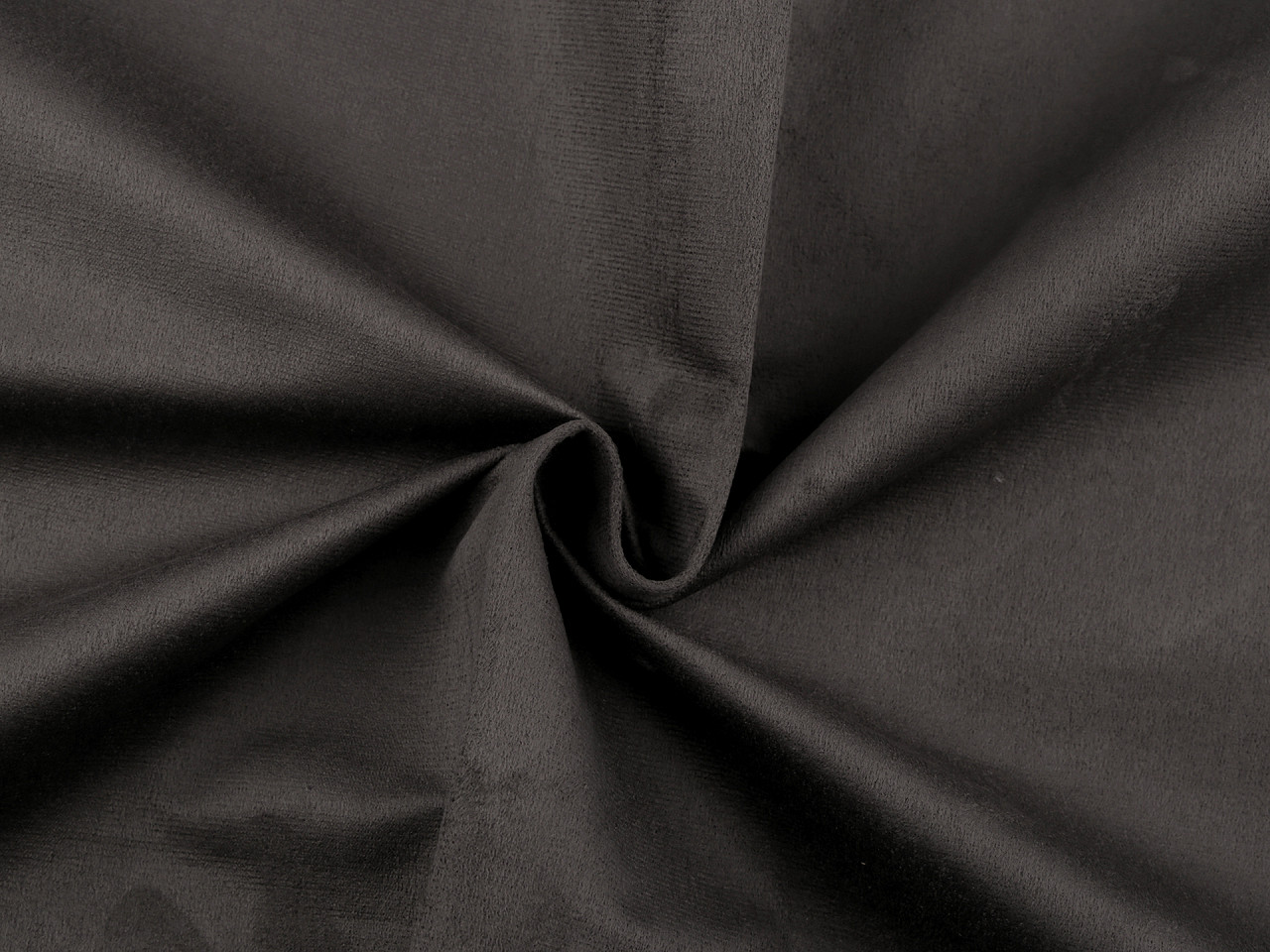 Imitație piele întoarsă - Negru (1 Metru)