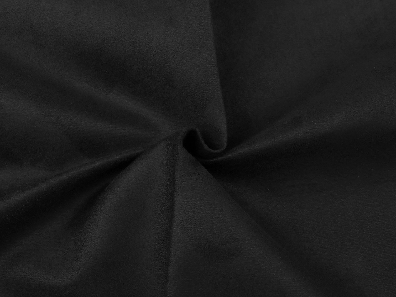 Imitație piele întoarsă - Negru (1 Metru)