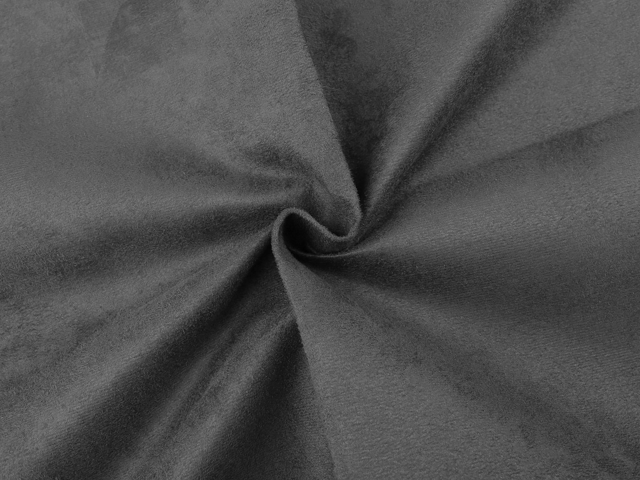 Imitație piele întoarsă - Negru (1 Metru)