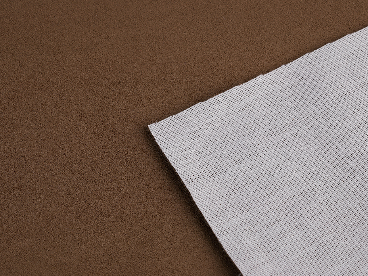 Imitație piele întoarsă - Negru (1 Metru)