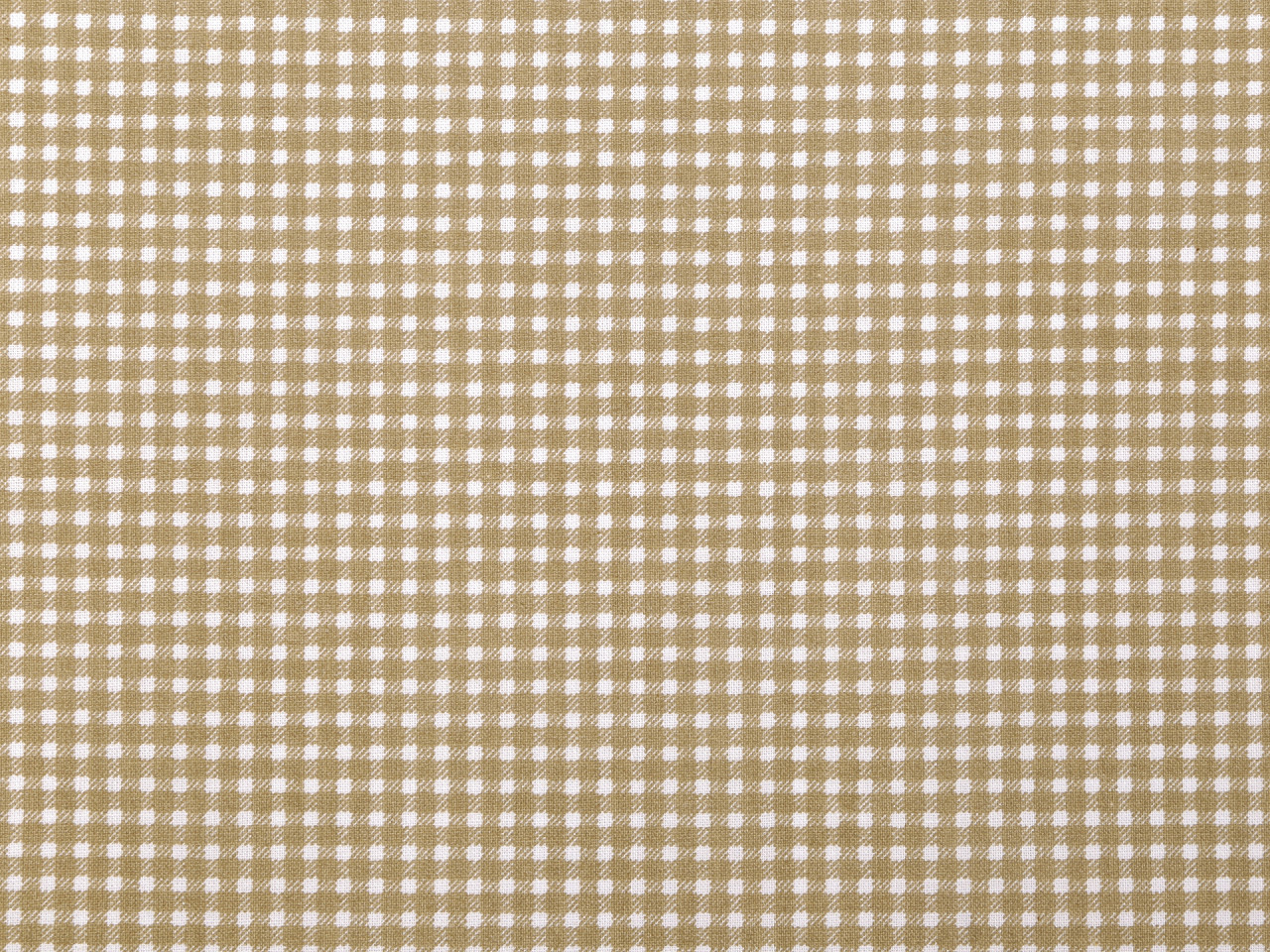 Bumbac imprimat carouri - Negru (1 Metru)