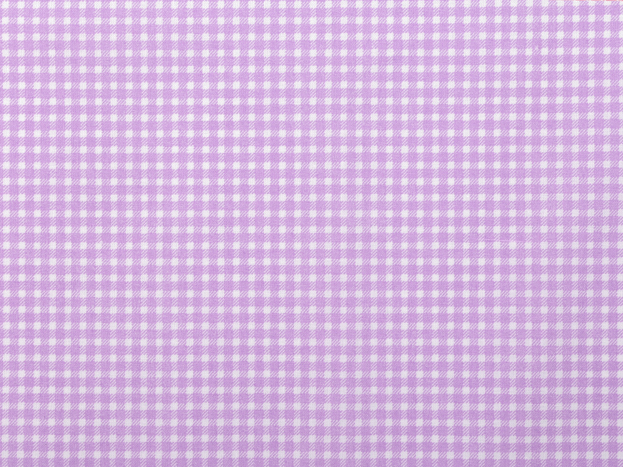 Bumbac imprimat carouri - Negru (1 Metru)