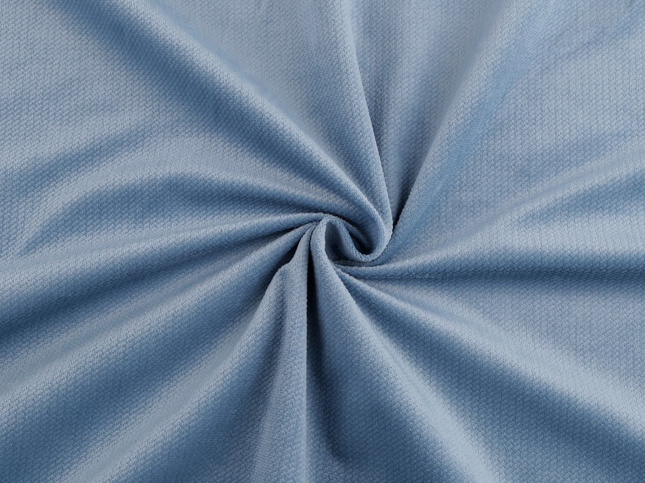 Catifea structurată uni - Roz foarte deschis (1 Metru)