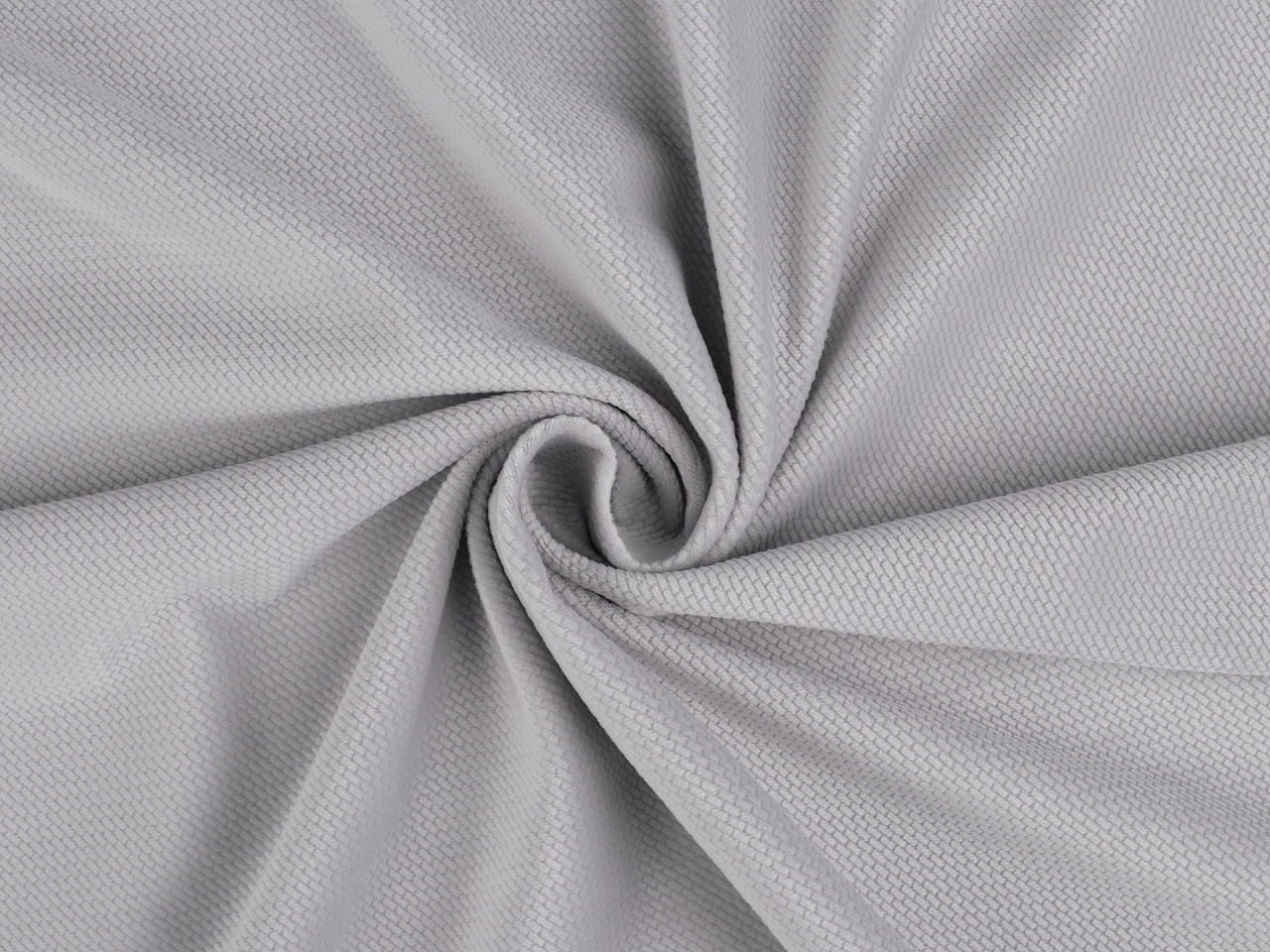 Catifea structurată uni - Roz foarte deschis (1 Metru)