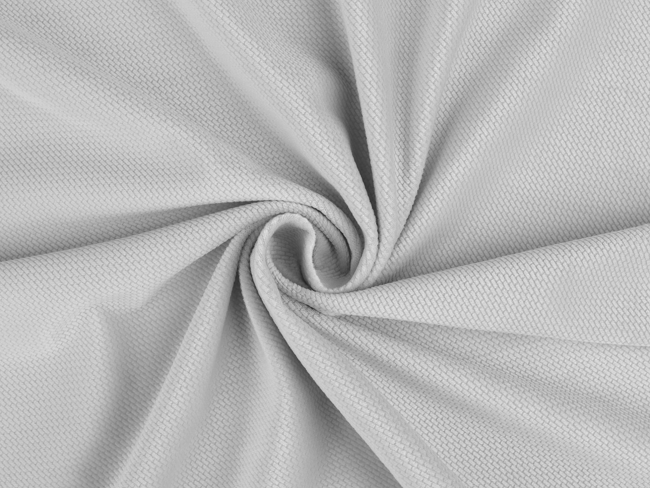 Catifea structurată uni - Roz foarte deschis (1 Metru)