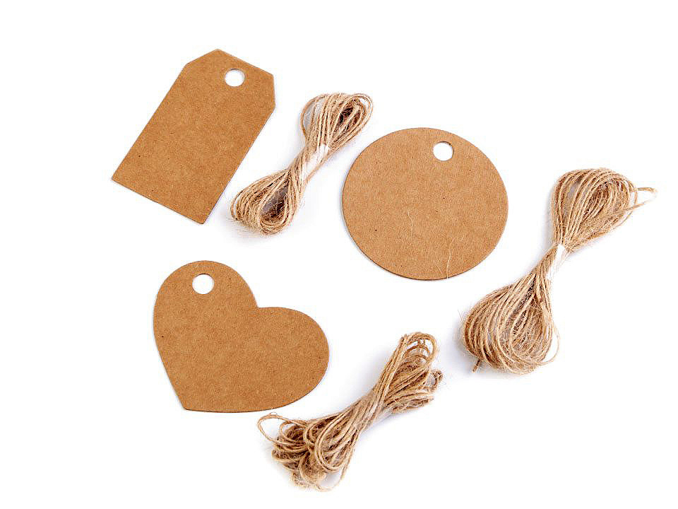 Etichete cu sfoară, diverse modele - Mix nr. 1 (24 Saci)