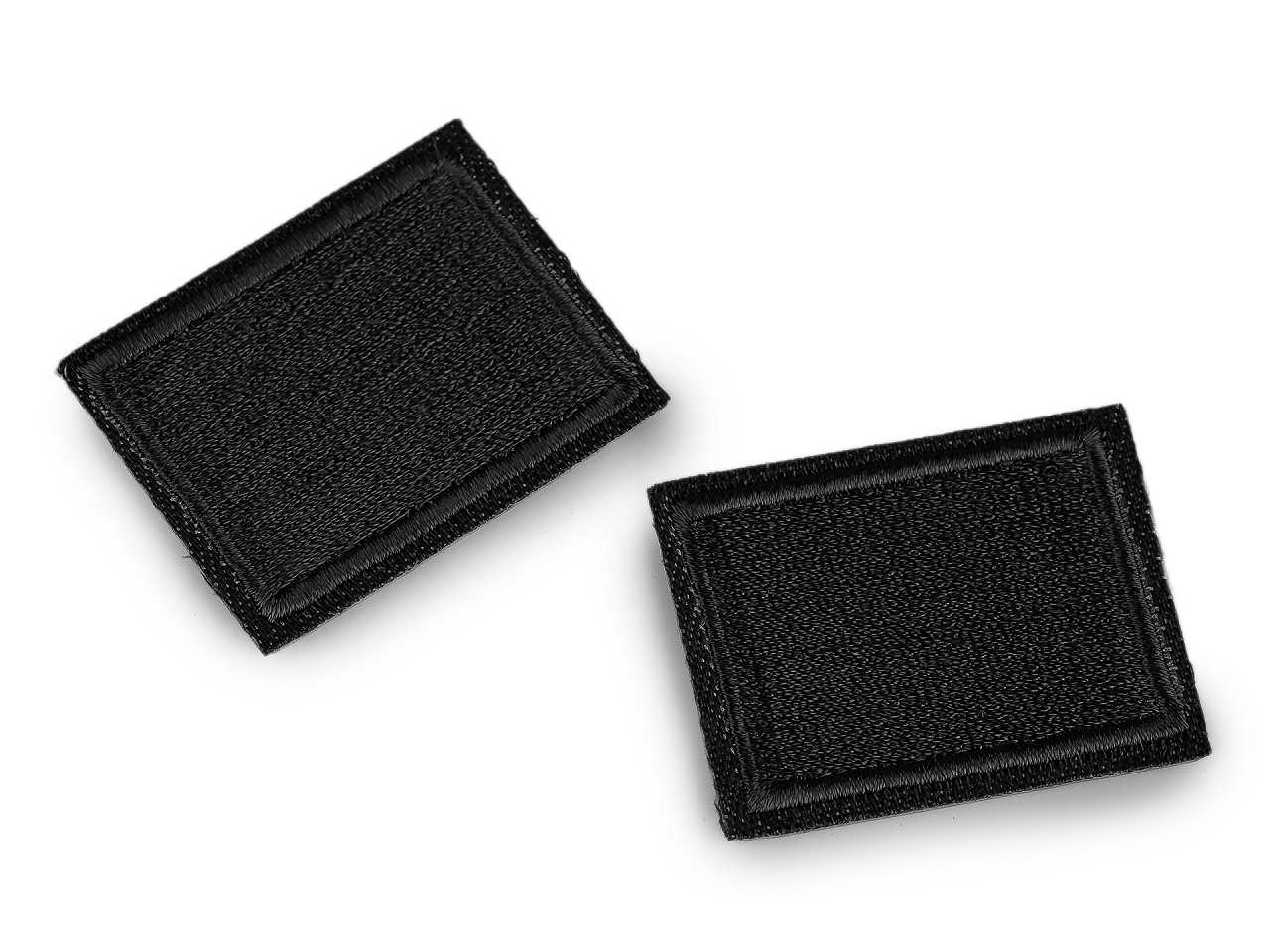 Aplicație / petic termoadeziv 3x4 cm - Albastru denim (10 Bucăți)