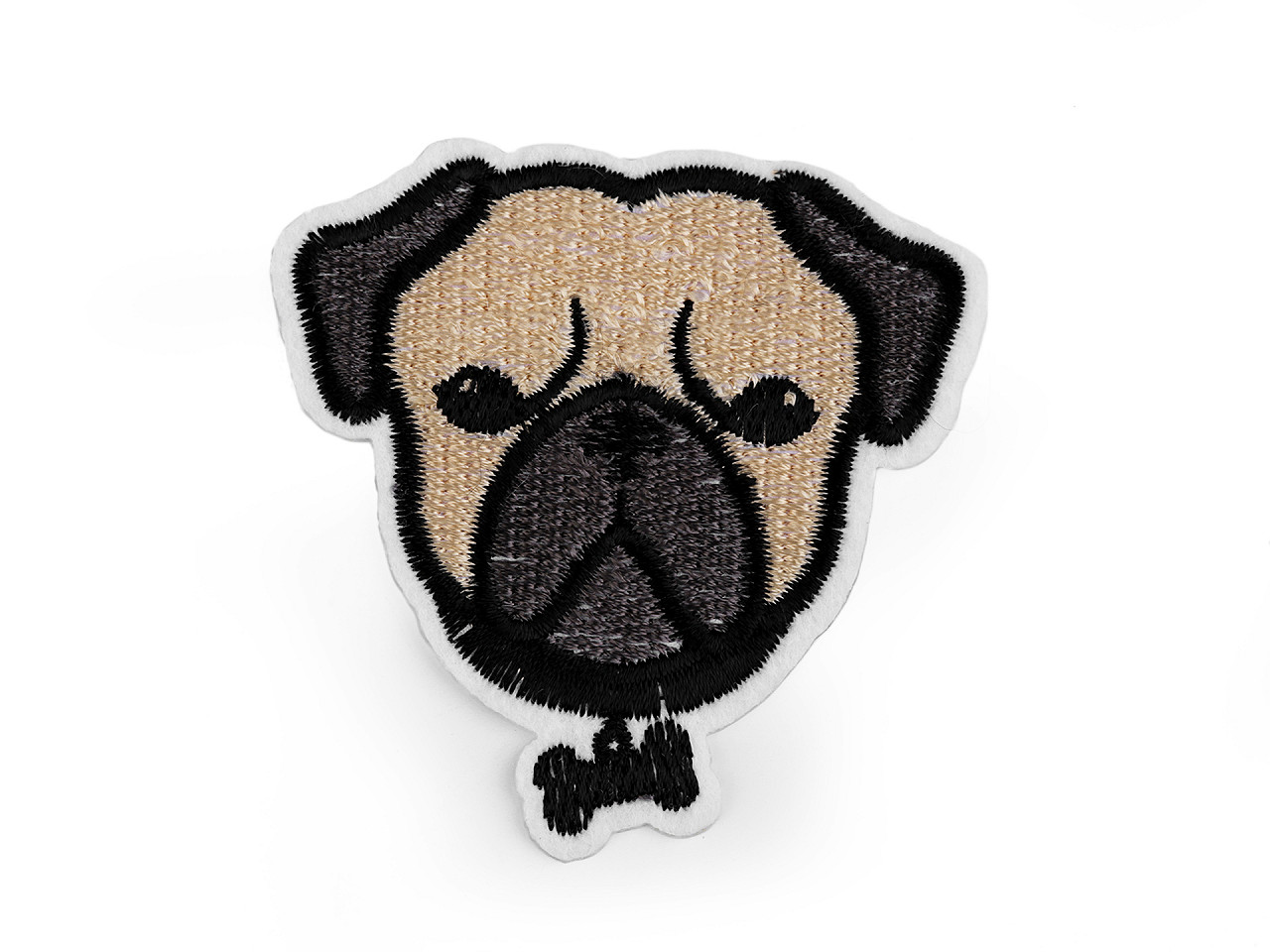 Aplicatie termoadeziva câine - Bej deschis (10 Bucăți)