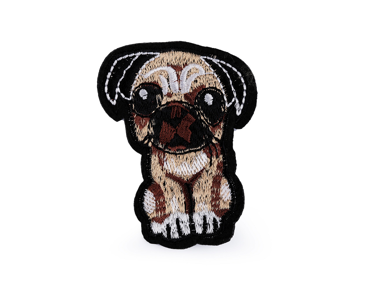 Aplicatie termoadeziva câine - Bej deschis (10 Bucăți)