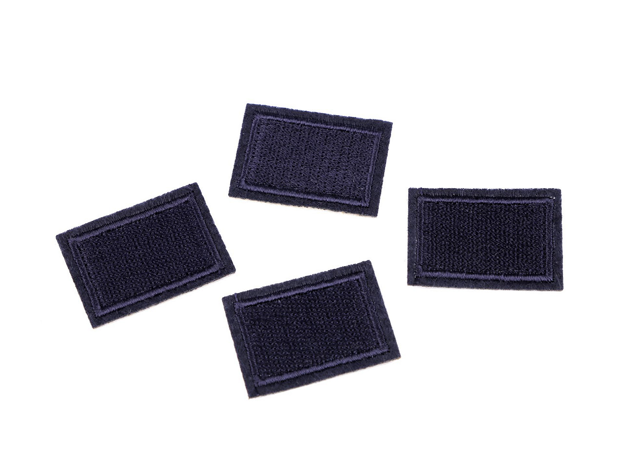 Aplicație termoadezivă / petic 2,3x3,3 cm - Gri neutral (10 Bucăți)