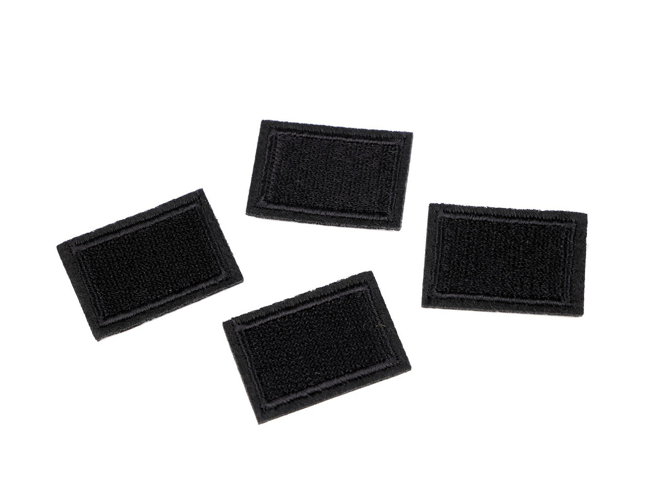 Aplicație termoadezivă / petic 2,3x3,3 cm - Gri neutral (10 Bucăți)