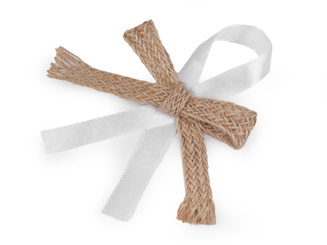 Fundițe pentru mărturii, cocarde nuntă / botez, - Ecru natural (10 Bucăți)