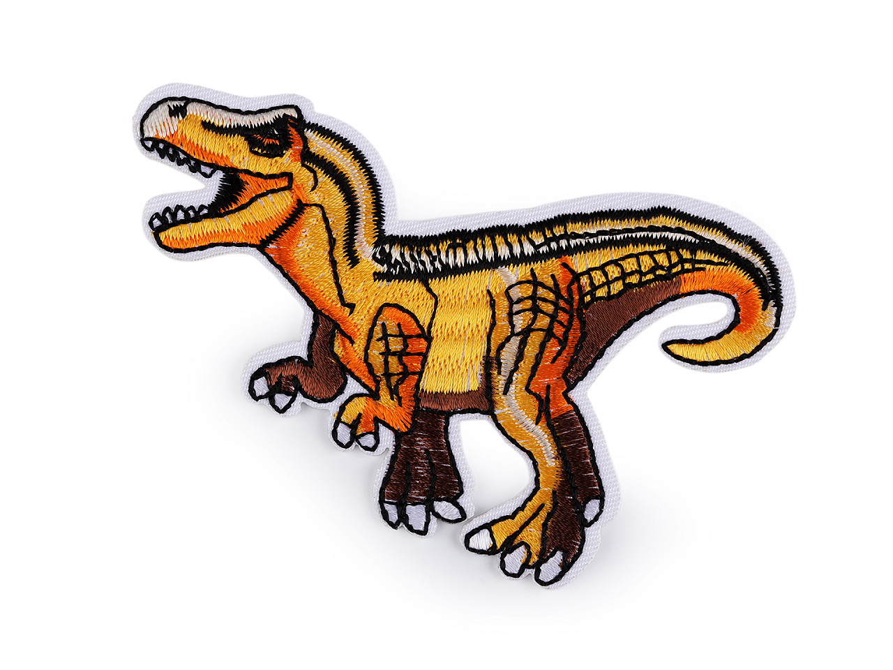 Aplicatie termoadeziva dinozaur - Roșu (10 Bucăți)