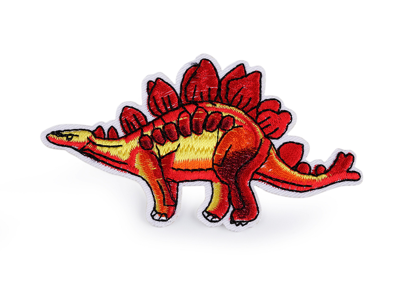 Aplicatie termoadeziva dinozaur - Roșu (10 Bucăți)