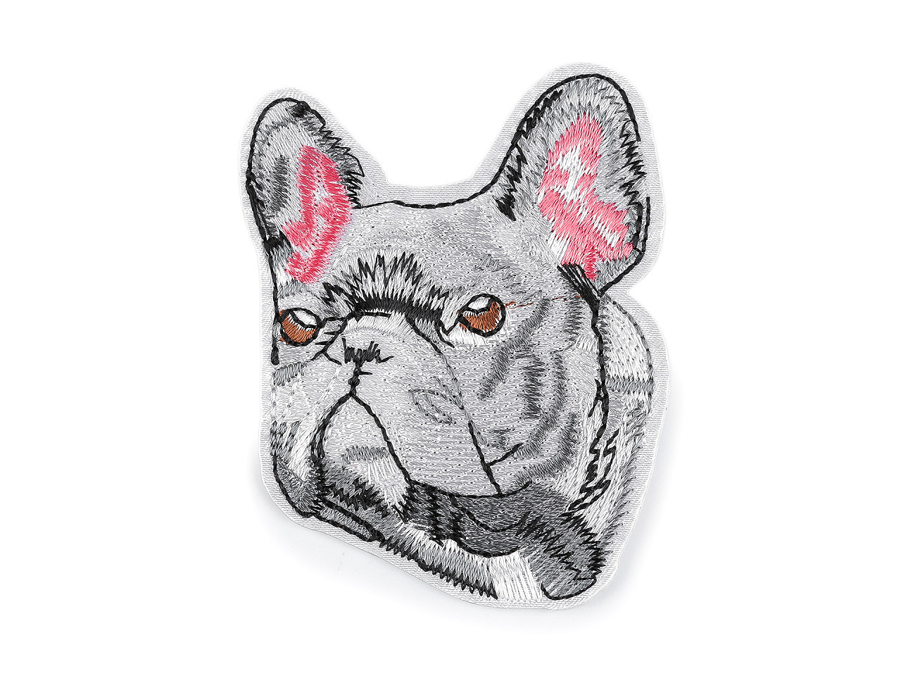 Aplicație termoadezivă câine - Albastru delta (10 Bucăți)