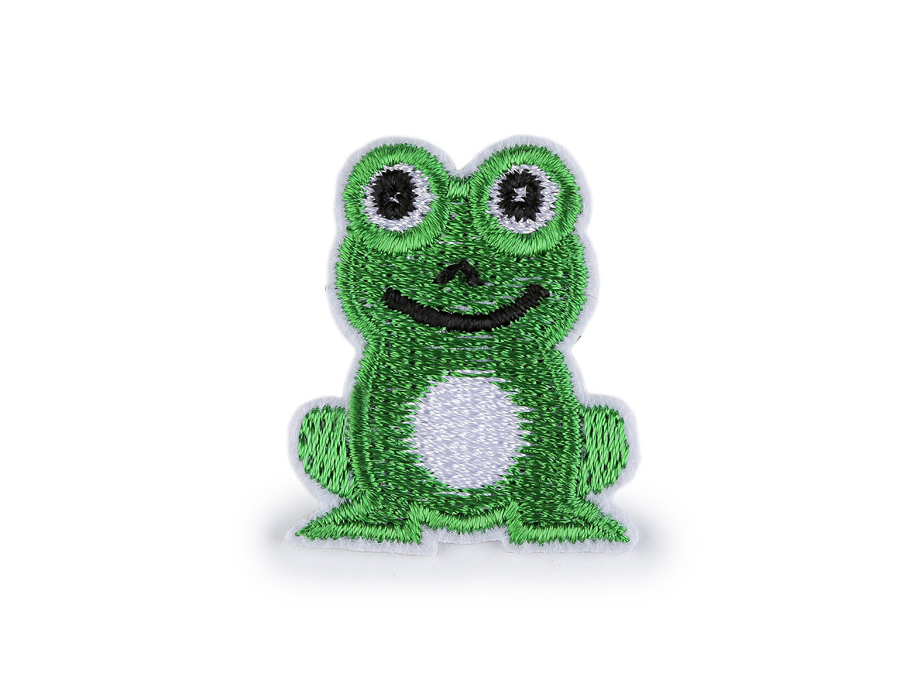 Aplicație termoadezibilă balenă, broască, bufniță, cal - Verde (10 Bucăți)