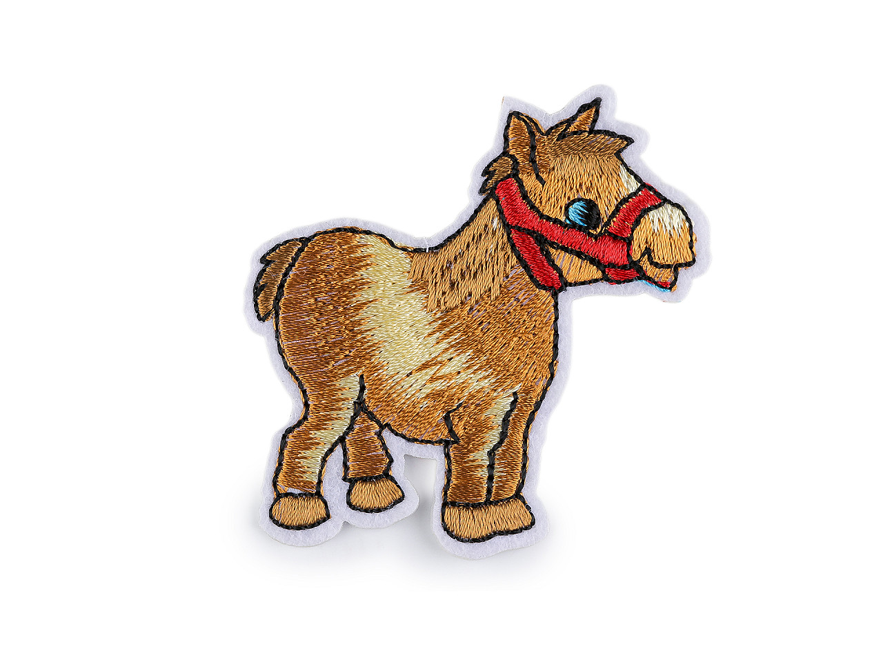 Aplicație termoadezibilă balenă, broască, bufniță, cal - Verde (10 Bucăți)