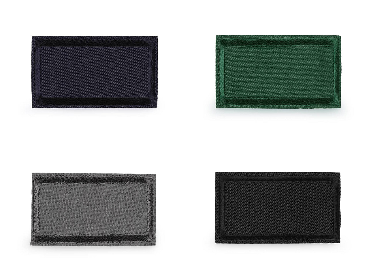 Aplicație termoadeziva 5,5x8,5 cm - Albastru închis (10 Bucăți)