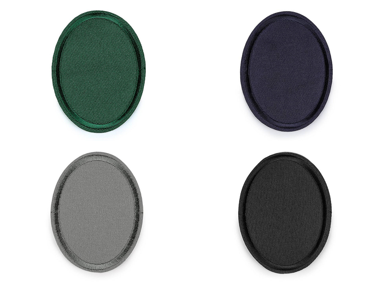 Aplicatie termoadeziva 6x8 cm - Gri neutral (10 Bucăți)