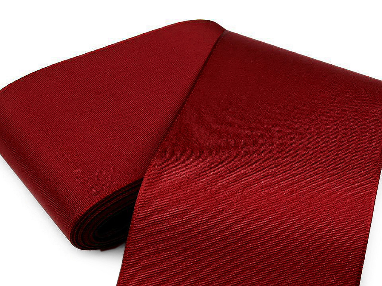 Panglică din tafta, lățime 10,8 cm - Alb (10 Metri)