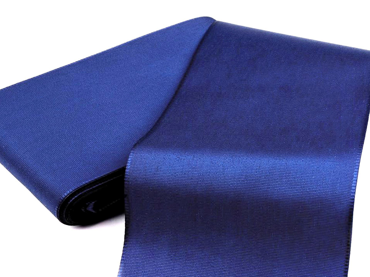 Panglică din tafta, lățime 10,8 cm - Alb (10 Metri)